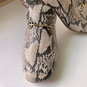 Sam Edelman Snakeskin Loafers